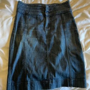 Denim skirt